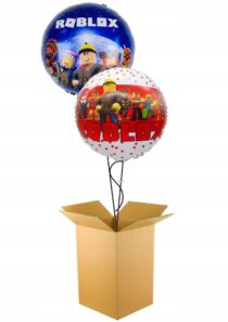 ZESTAW 2 X BALON NAPEŁNIONY HELEM ROBLOX Prezent w Pudle