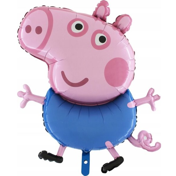 Balon foliowy Świnka George-Peppa XL 80cm Włoski
