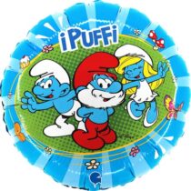 BALON FOLIOWY SMERFY 46 cm WŁOSKI-GRABO