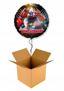 Balon NAPEŁNIONY HELEM TRANSFORMERS Optimus Prezent w Pudle