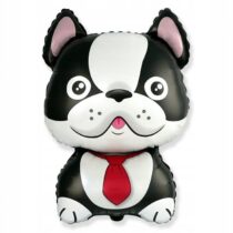 Balon foliowy BULDOG 65 cm Pies Czarny