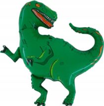 Balon foliowy DINOZAUR ZIELONY 90 cm WŁOSKI-GRABO