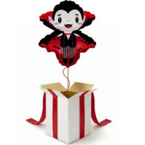 BALON NAPEŁNIONY HELEM WAMPIR HALLOWEEN PREZENT W PUDLE