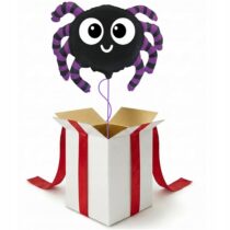 BALON NAPEŁNIONY HELEM PAJĄK HALLOWEEN PREZENT W PUDLE